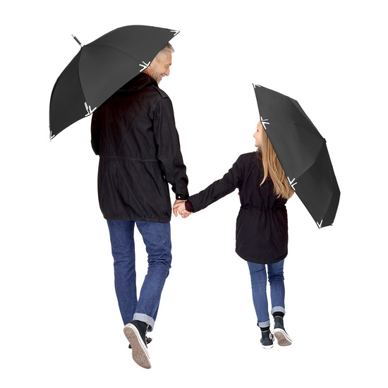 Taschenschirm Safebrella® LED-Lampe