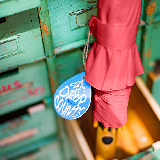 AC-Midsize-Bambus-Stockschirm ÖkoBrella