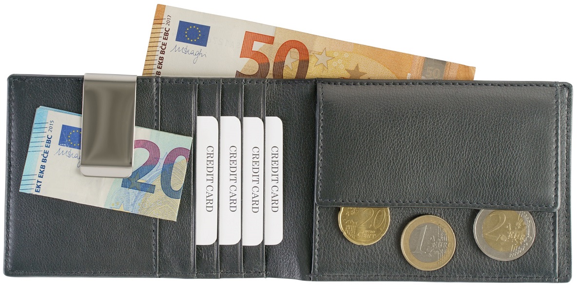 Geldscheintasche m.RFID Schutz