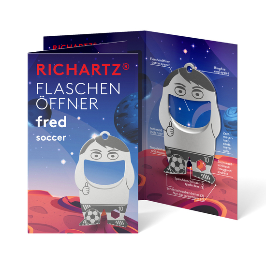 RICHARTZ® FLASCHENÖFFNER fred soccer