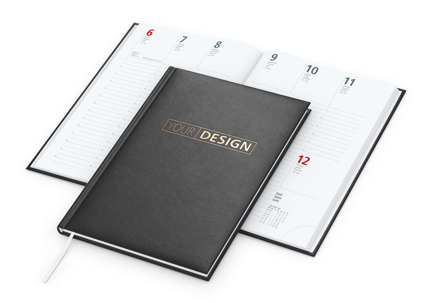 Wochenkalender Prestige Bestseller inkl. Prägung