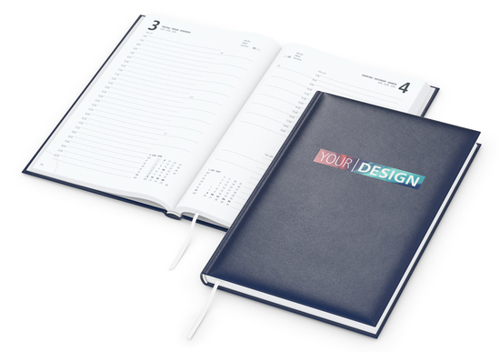 Buchkalender Basic Bestseller inkl. Siebdruck-Digital