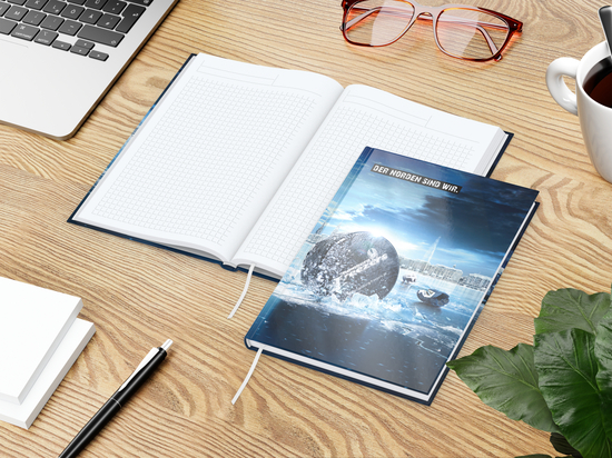 Notizbuch Note-Book A5 Bestseller inkl. 4C-Druck