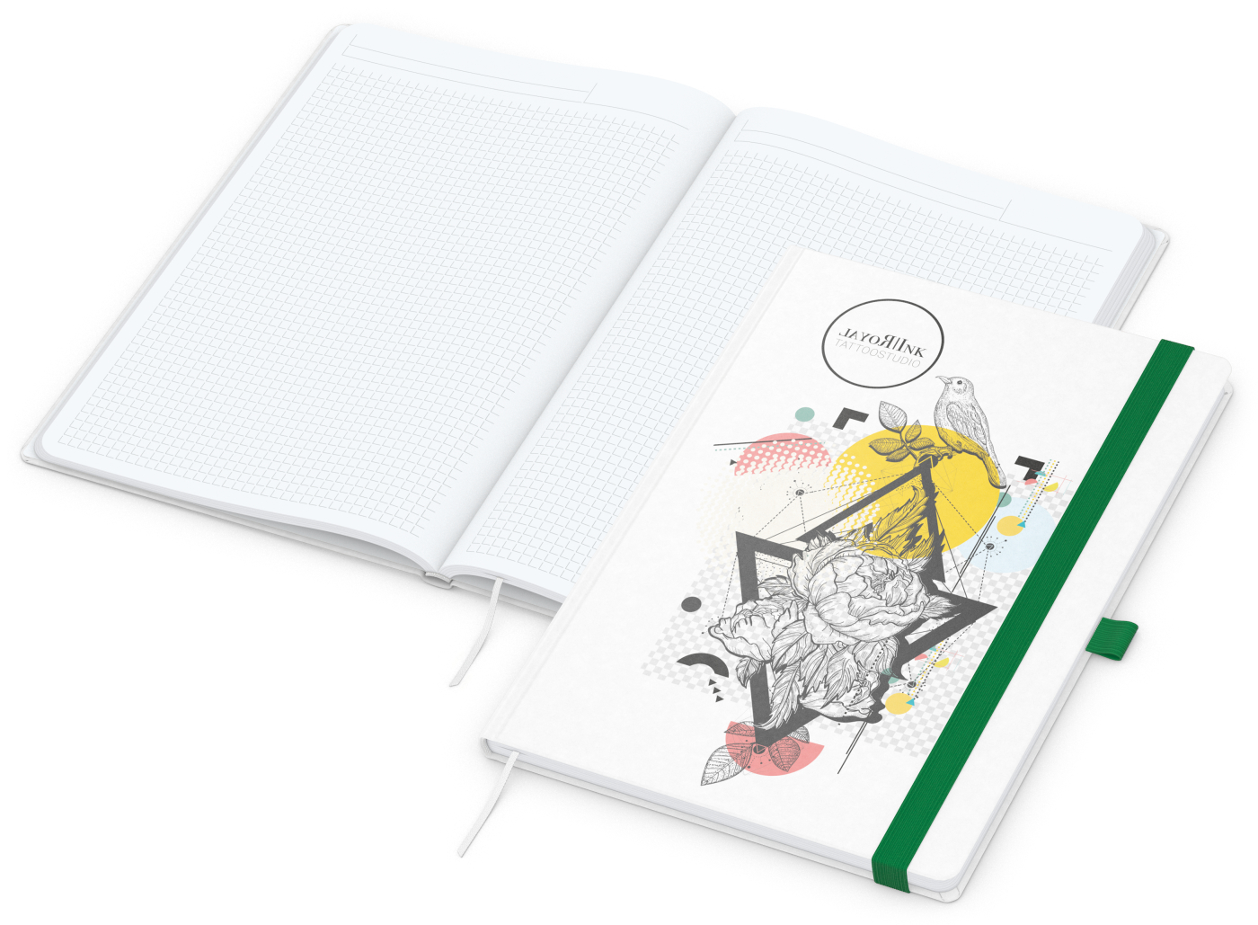 Notizbuch Match-Book White A4 Natura Bestseller