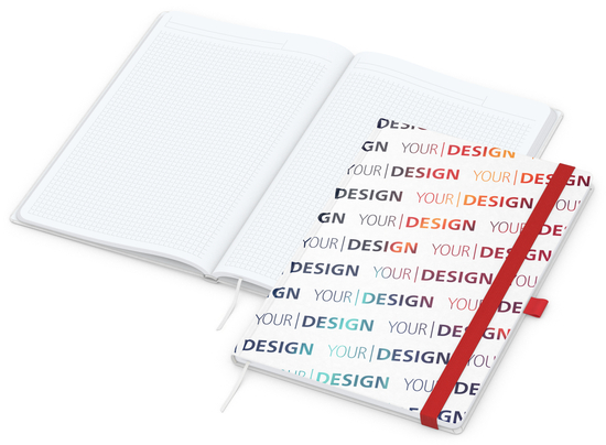 Notizbuch Match-Book White A4 Natura Bestseller
