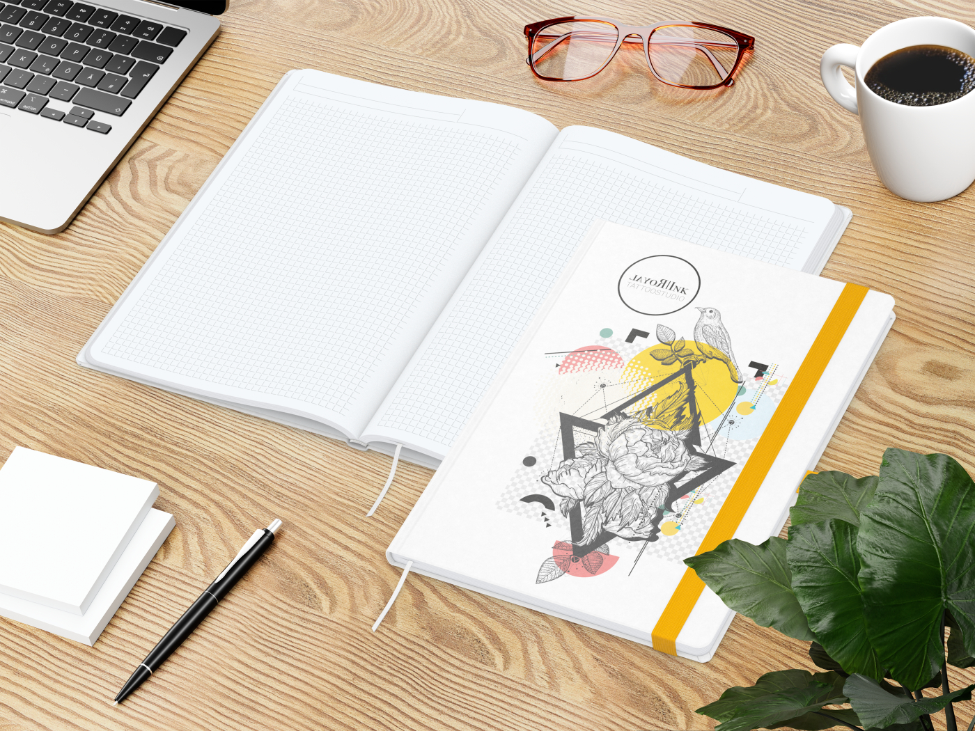 Notizbuch Match-Book White A4 Natura Bestseller