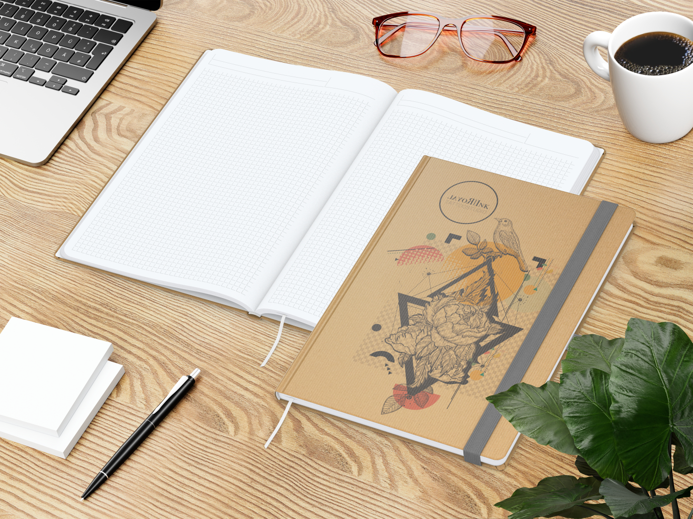 Notizbuch Match-Book White A4 Natura Bestseller