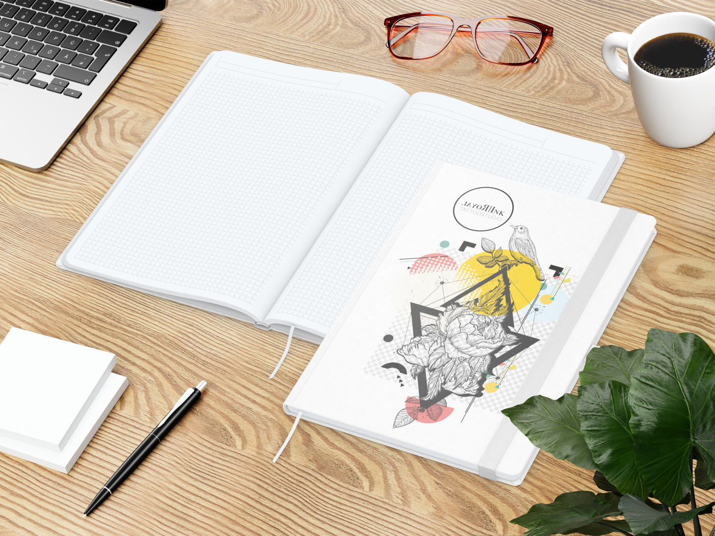 Notizbuch Match-Book White A4 Natura Bestseller