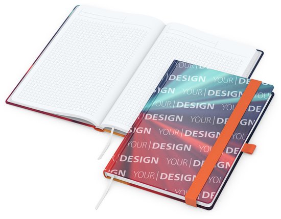 Notizbuch Match-Book White A5 Cover-Star Bestseller
