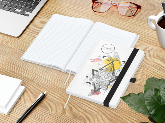 Notizbuch Match-Book White A5 Natura Bestseller