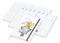 Wochenplaner Match-Hybrid White A4 Natura Bestseller