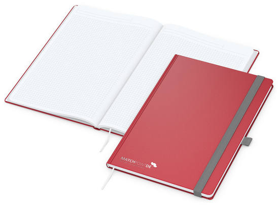 Notizbuch Vision-Book White A4 Bestseller inkl. Prägung