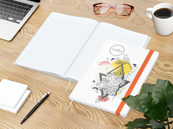 Notizbuch Match-Book White Bestseller