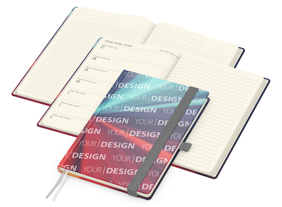 Wochenplaner Match-Hybrid Creme A5 Cover-Star Bestseller