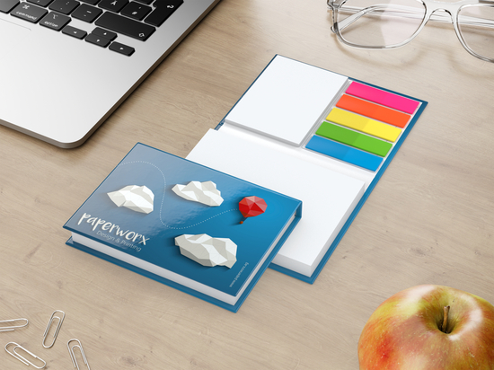 Haftnotiz-Set Paris White Bookcover Bestseller, 100/25 Blatt