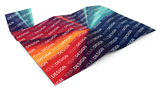 Faltplan Concept-Card Large, 50, gloss-individuell, Digitaldruck