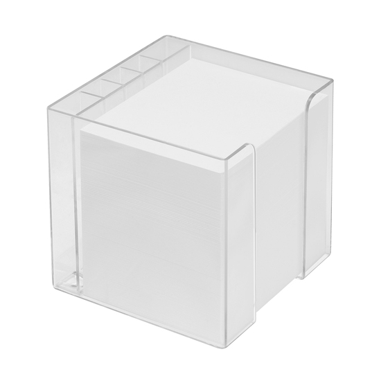 Zettelbox mit Köcher "Alpha"