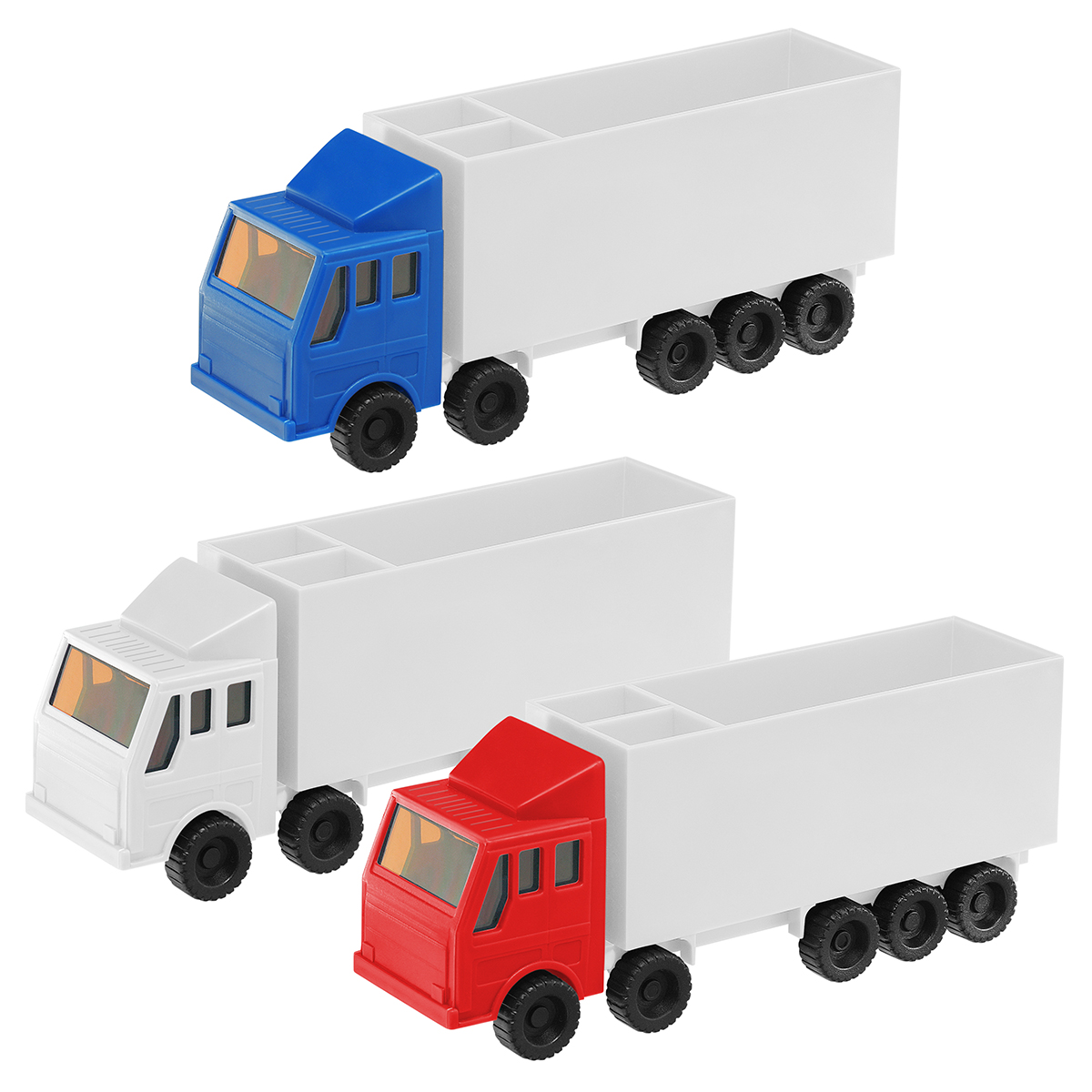 Zettelbox mit Köcher "LKW"