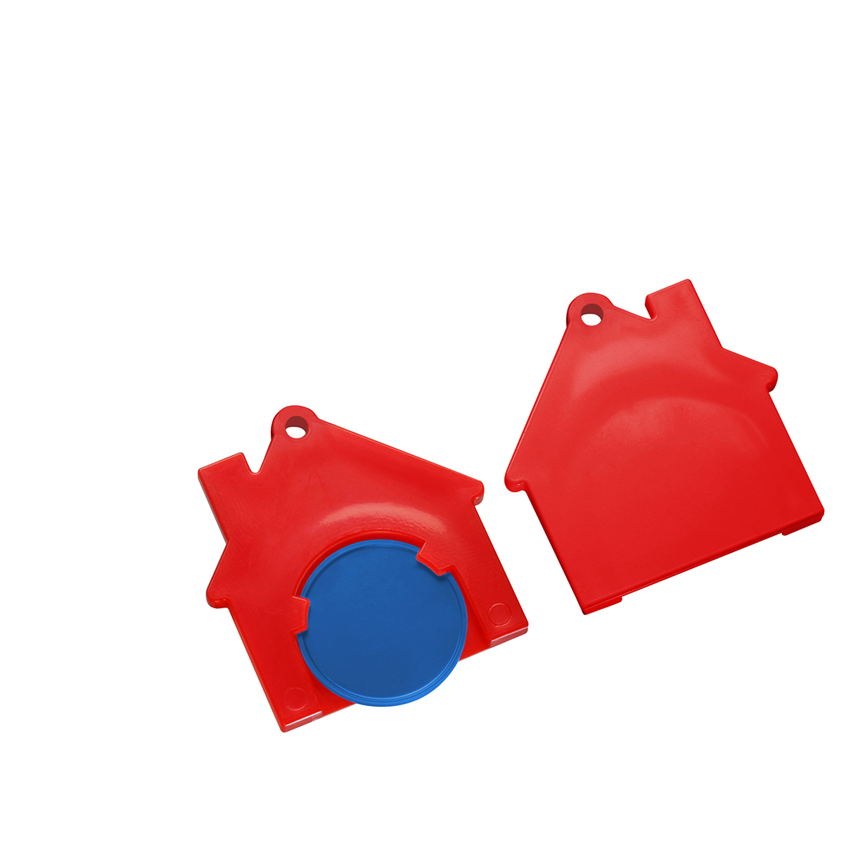 Chiphalter mit 1€-Chip "Haus"