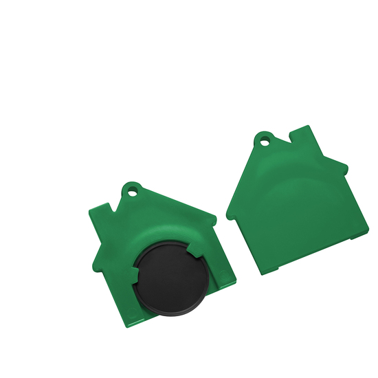 Chiphalter mit 1€-Chip "Haus"