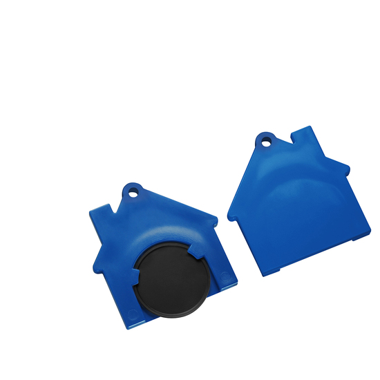 Chiphalter mit 1€-Chip "Haus"