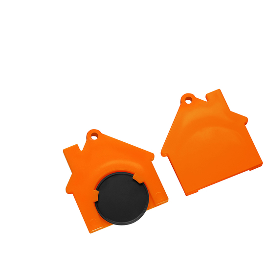 Chiphalter mit 1€-Chip "Haus"