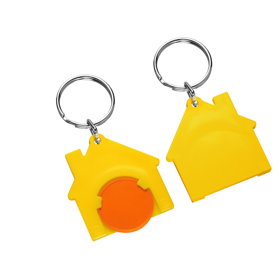 Chiphalter mit 1€-Chip "Haus"