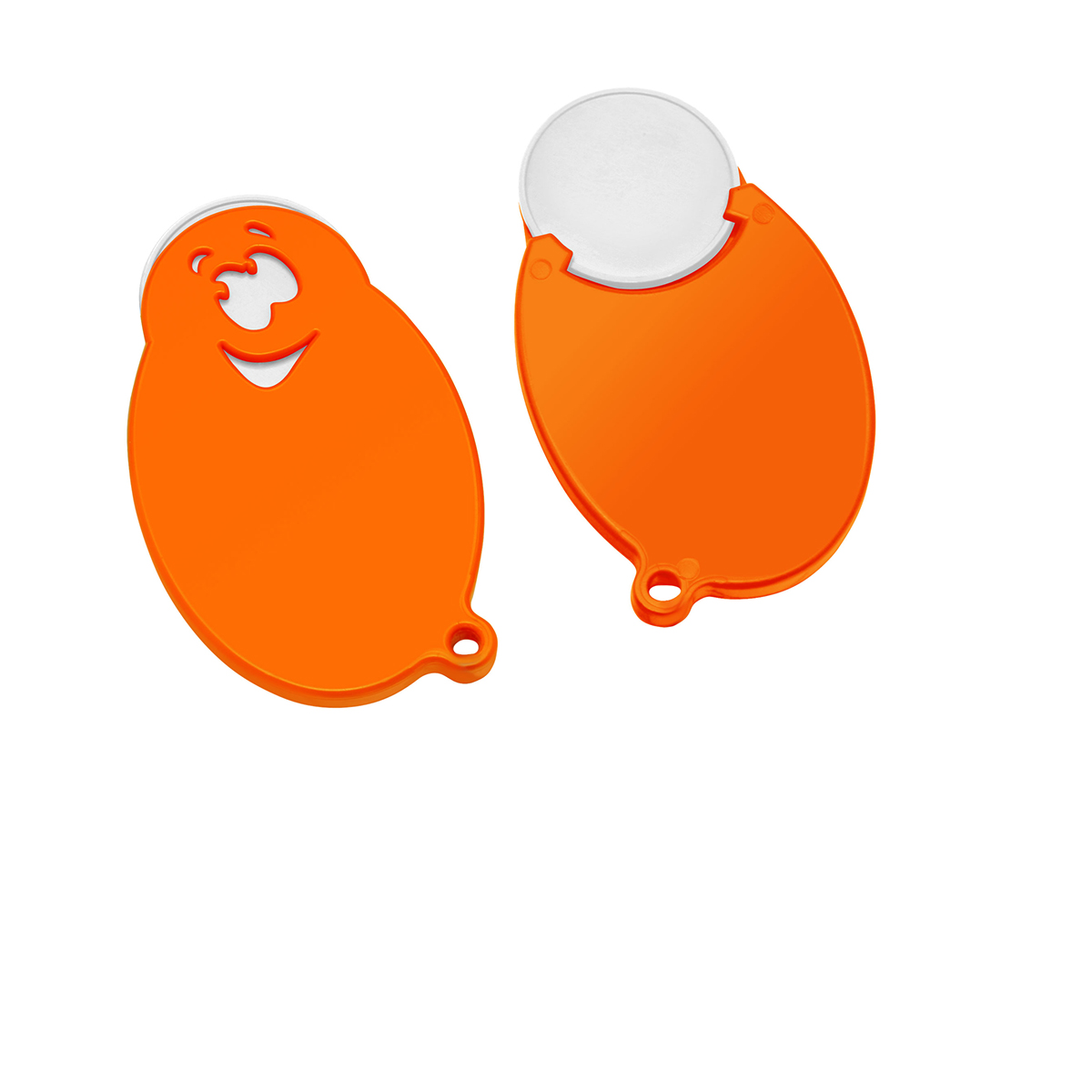 Chiphalter mit 1€-Chip "Gesicht"