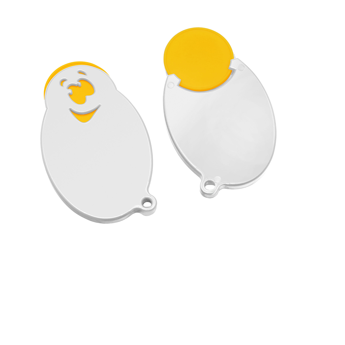 Chiphalter mit 1€-Chip "Gesicht"