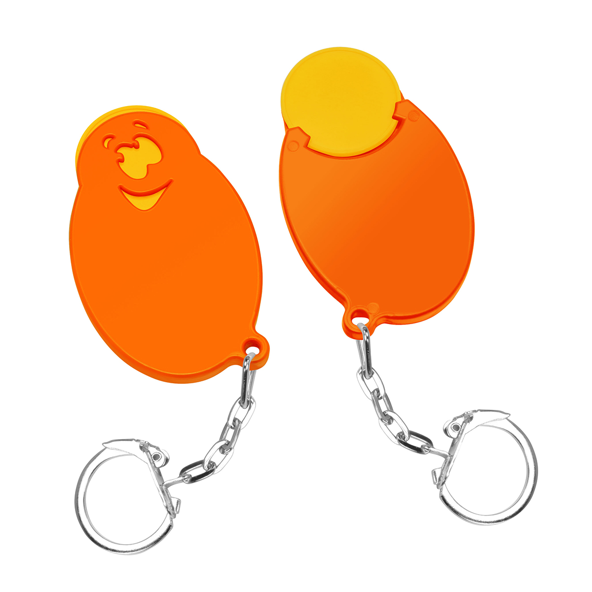 Chiphalter mit 1€-Chip "Gesicht"