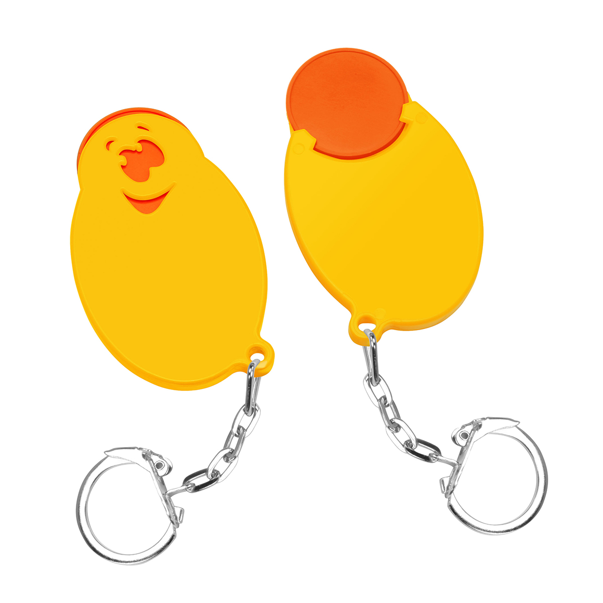 Chiphalter mit 1€-Chip "Gesicht"