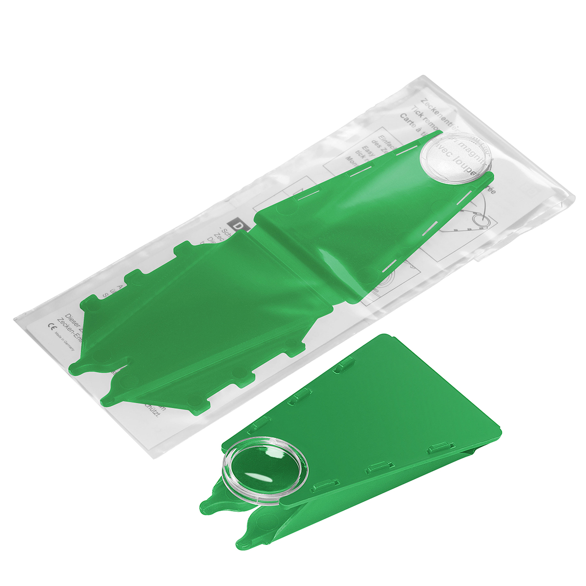 Zeckenentferner mit Lupe