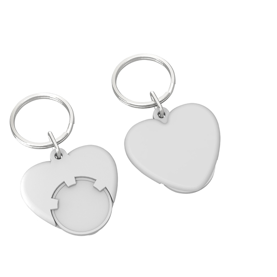 Chiphalter mit 1€-Chip "Herz"