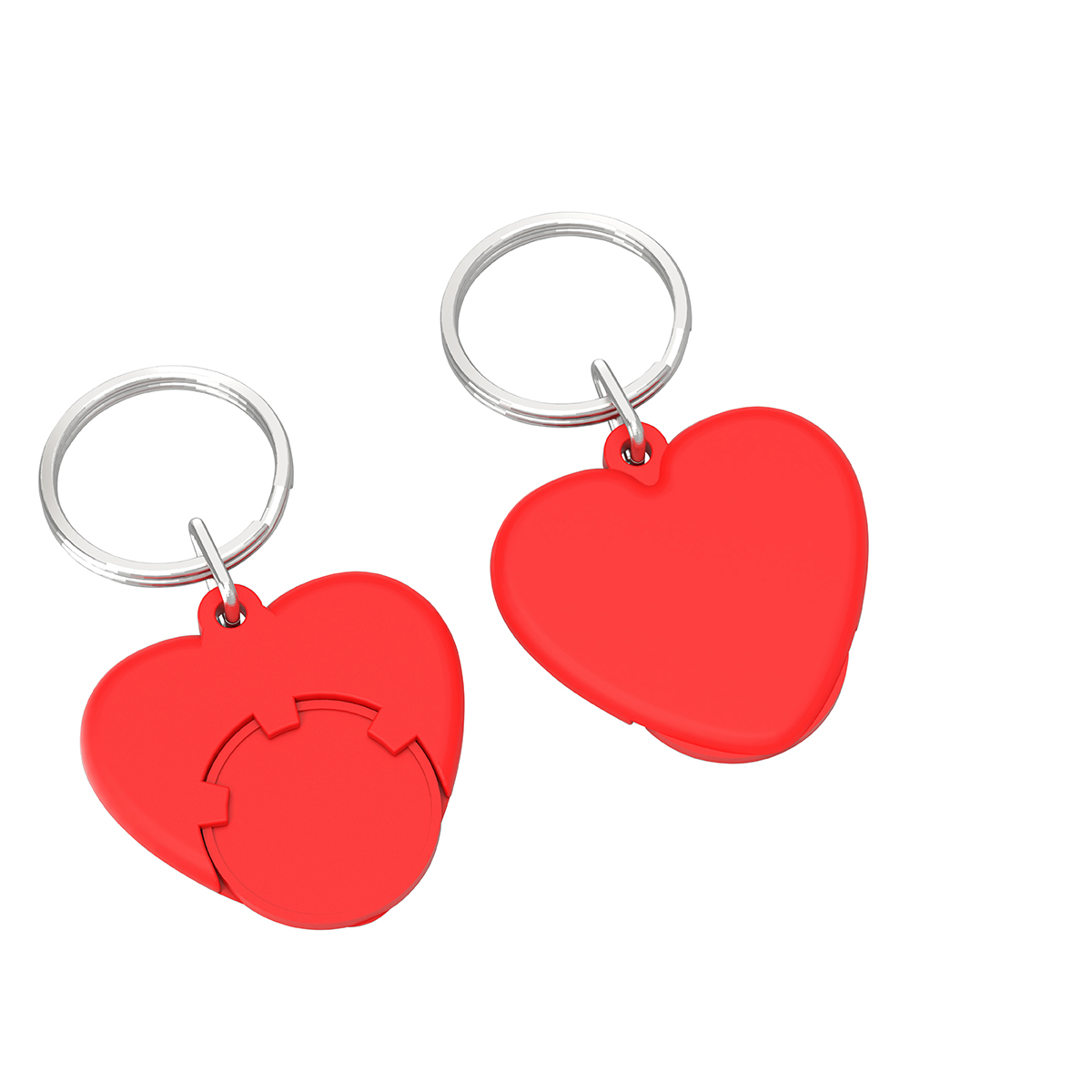 Chiphalter mit 1€-Chip "Herz"