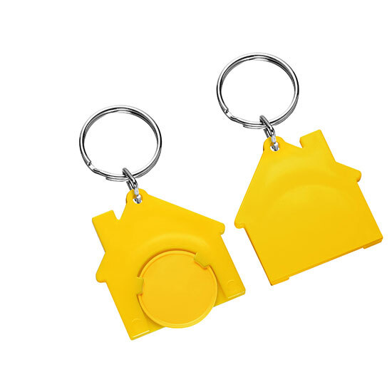 Chiphalter mit 1€-Chip "Haus"