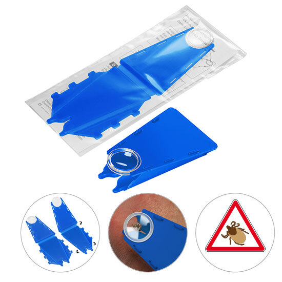 Zeckenentferner mit Lupe