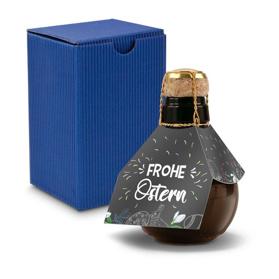 0,125 l hochwertiger Sekt brut in origineller Flasche, Alkohol 12% Vol. - Inklusive Geschenkkarton