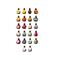 Origineller Sekt Happy New Year - Karton Schwarz, 125 ml 2K1358o2