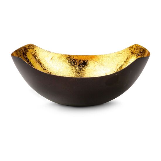 Das ROMINOX® Teelichtschale Kaula gefüllt mit 9 Lindt Schokoladenpralinen in 4 Geschmacksrichtungen (je 12,5 g). Ohne Teelicht.