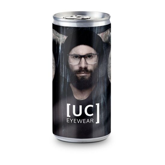 0,2 l Secco Slimline Dose in Silber, Alkohol ca. 10% Vol. mit Folien-Etikett