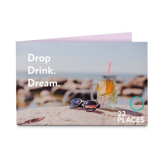 2 Sachets Promo Drops by TEABALLS (je 6-8 Wildberry und Zitrone Drops für bis zu 1 L) in individueller Klappkarte