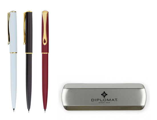 DIPLOMAT TRAVELLER vergoldet Bleistift