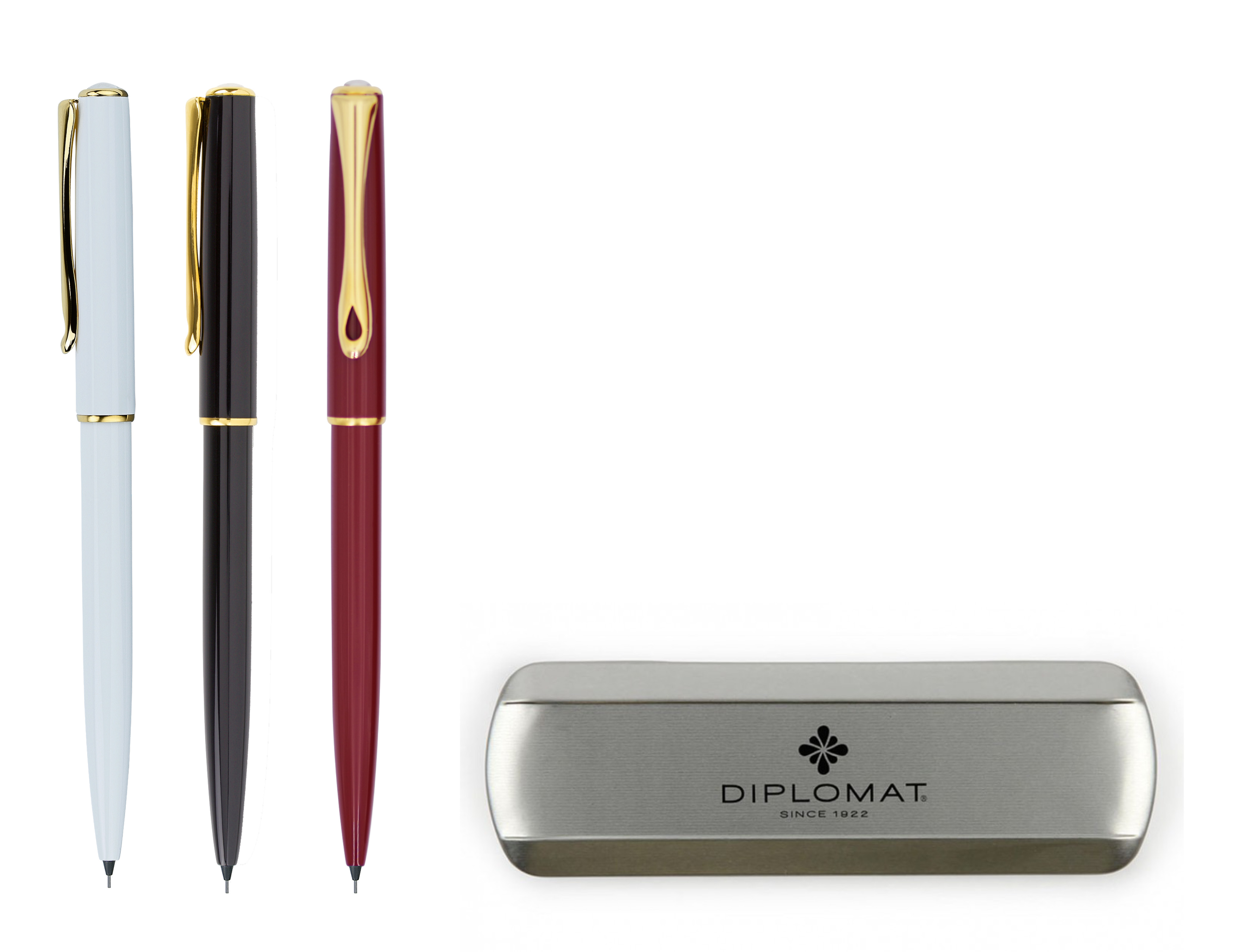 DIPLOMAT TRAVELLER vergoldet Bleistift