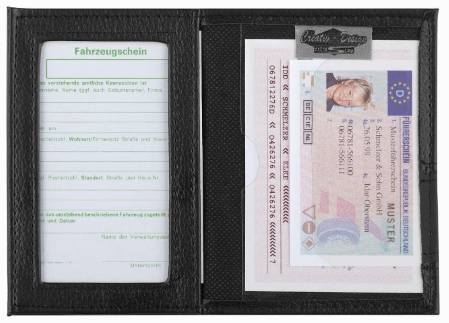 CreativDesign® Ausweistasche "LookPlus"