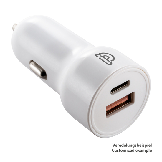 USB-C & USB Autoladegerät REEVES-VALLEJO 24 Watt