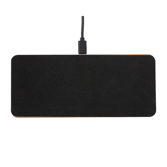 Desktop Organizer mit Wireless Charging REEVES-BAMBOOCHARGE 15 Watt