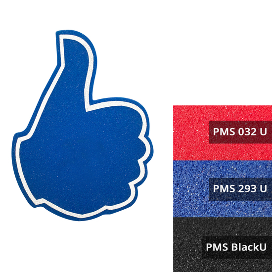 Winkehand Cartoon Thumb, 2-Seitig