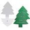 Klappkärtchen Tannenbaum - neutral