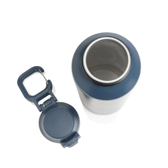 Via RCS Re-Steel Sportflasche mit Verschluss, 600ml