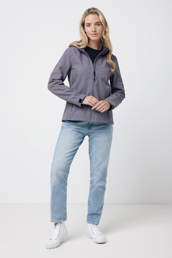 IQONIQ Makalu Damen Softshelljacke aus recyceltem Polyester